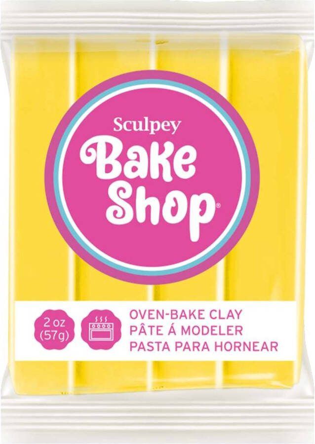 Sculpey Bake shop yellow boetseerklei 57 gr