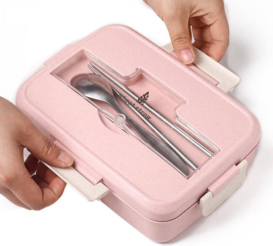 SD Luxe Bento lunchbox met bestek