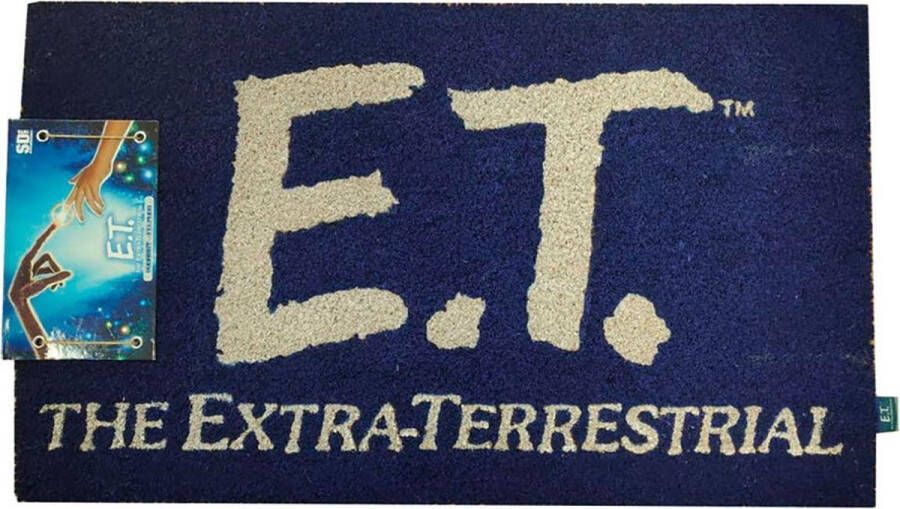 Merkloos Sans marque E.T. Logo Doormat '60x40x2cm'