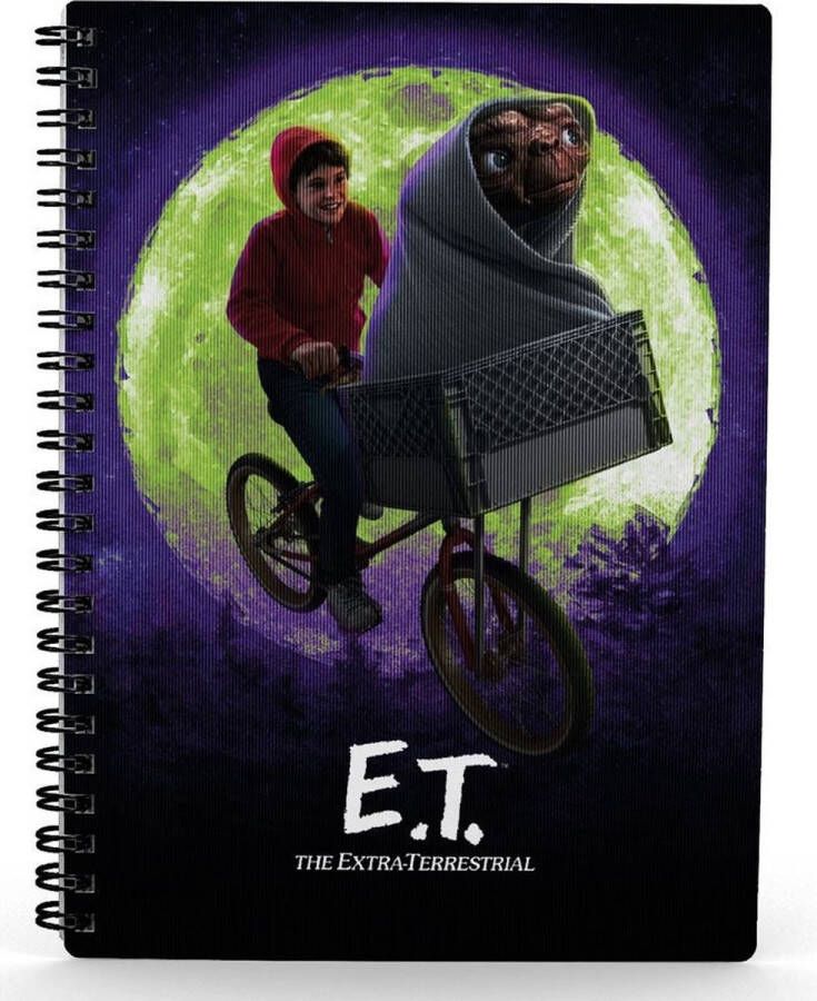 SD Toys E.T. the Extra-Terrestrial Notebook with 3D-Effect Elliot