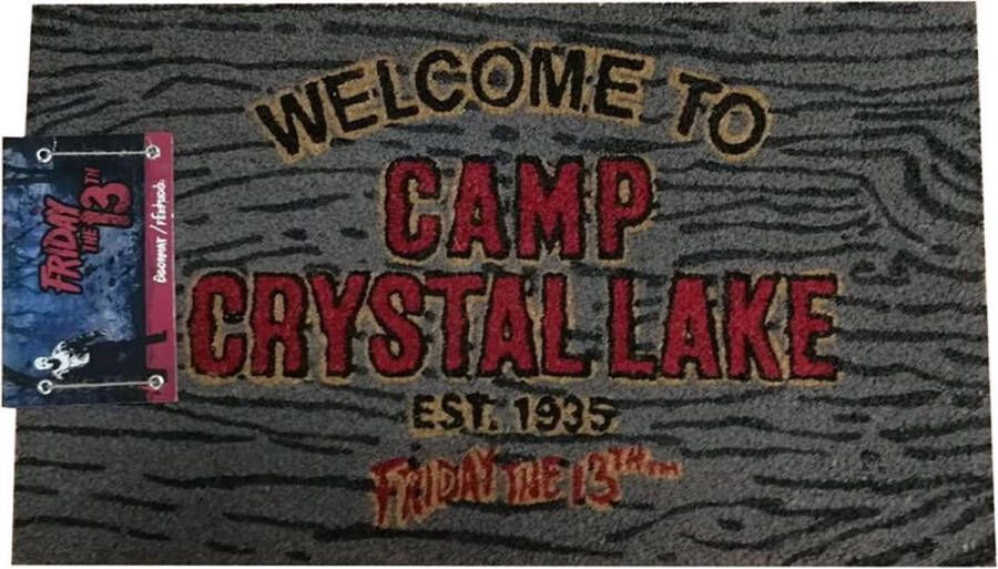 SD Toys Friday 13th Welcome Camp Crystal doormat