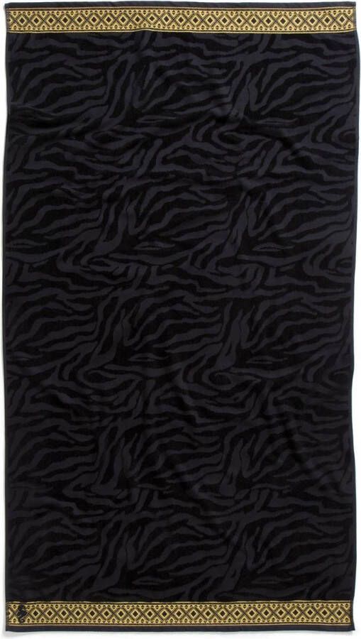 Seahorse Masai Strandlaken 100% Katoen 100x180 Cm Black