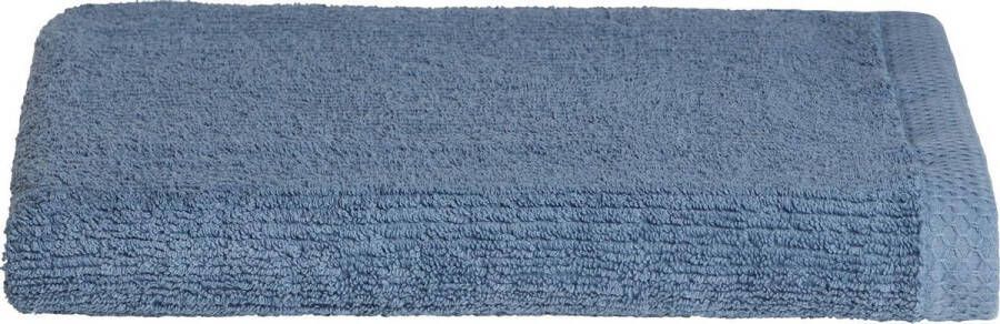 Seahorse Ridge badlakens 70x140 cm Set van 10 Jeans blauw