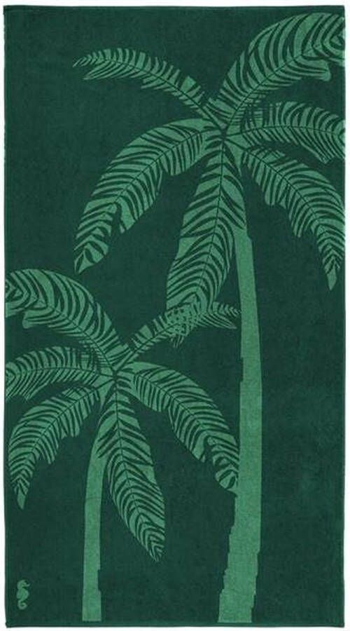 Seahorse Strandlaken Katoen Las Palmas 100x180cm Green