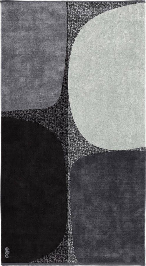 Seahorse Strandlaken Katoen Stones 100x180cm Grey