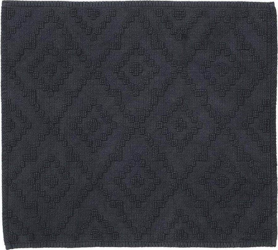 Sealskin Aztec Badmat 60x60 cm Katoen Donkergrijs