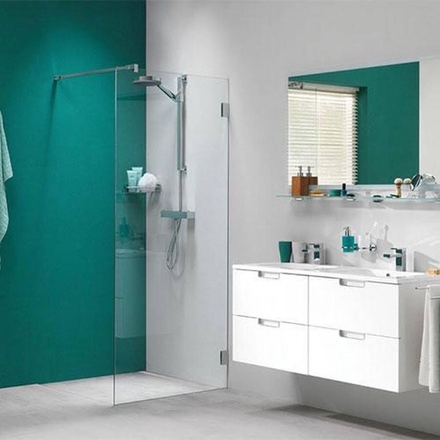 Sealskin I Am Douchewand Walk In Type A3 (divider) 1200mm Rvs (look) | 8mm Helder Veiligheidsglas + Antikalk