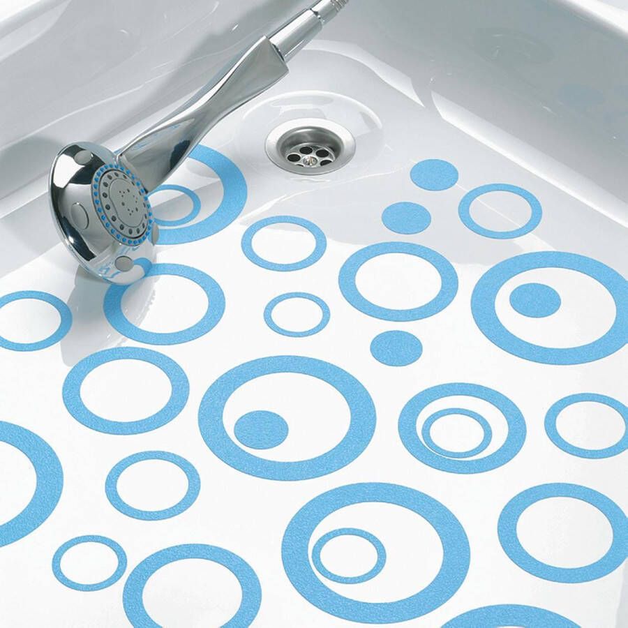 Sealskin Waterrings Zelfklevende antislip stickers PVC 6 stuks Blauw