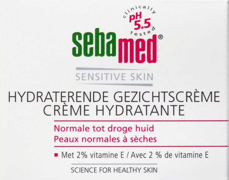 Sebamed 2x Hydraterende Gezichtscrème 75 ml