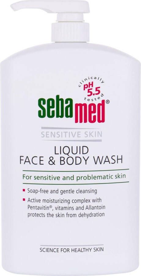 Sebamed Classic Liquid Face & Body Wash 1000ml