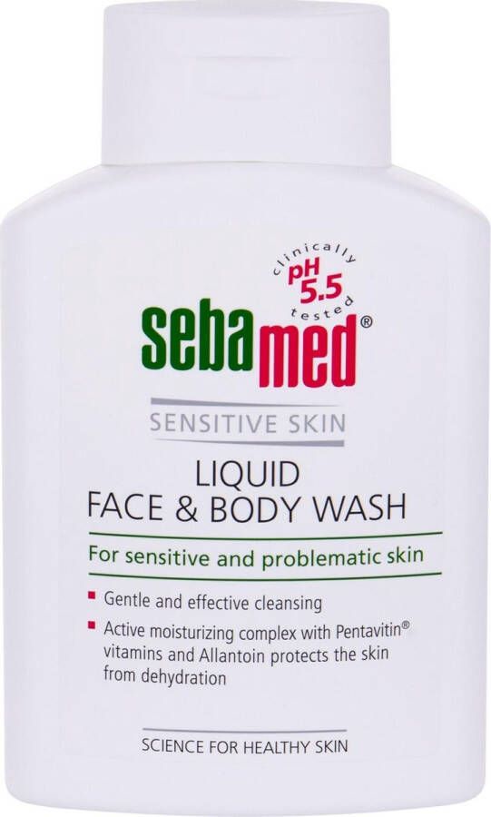 Sebamed Classic Liquid Face & Body Wash 200ml
