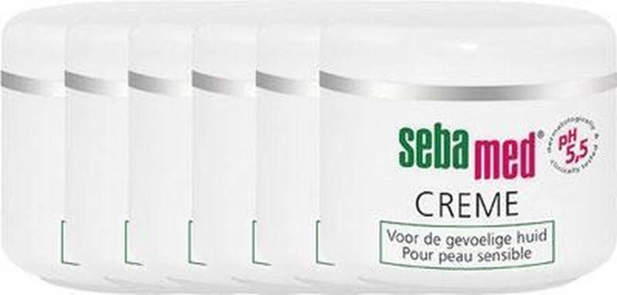 Sebamed Creme Pot 6x75ml Voordeelverpakking