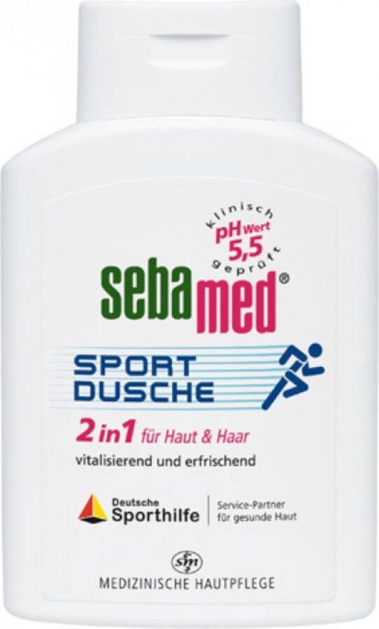 Sebamed douchegel Sportdusche 2in1 voor huid en haar 200ml