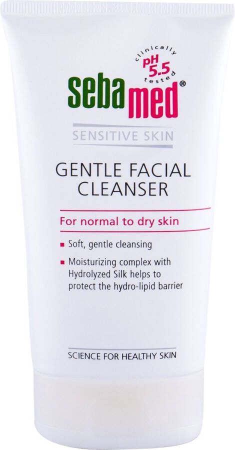Sebamed Sensitive Skin Gentle Facial Cleanser Normal Skin Cleansing Gel For Normal And Dry Skin