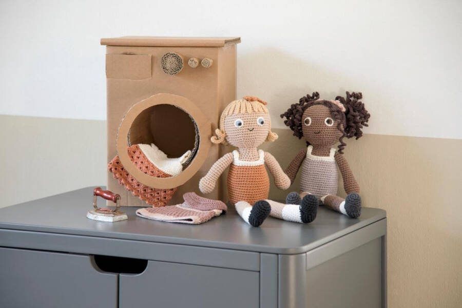 Sebra Gehaakte Pop Knuffelpoppen Poppy