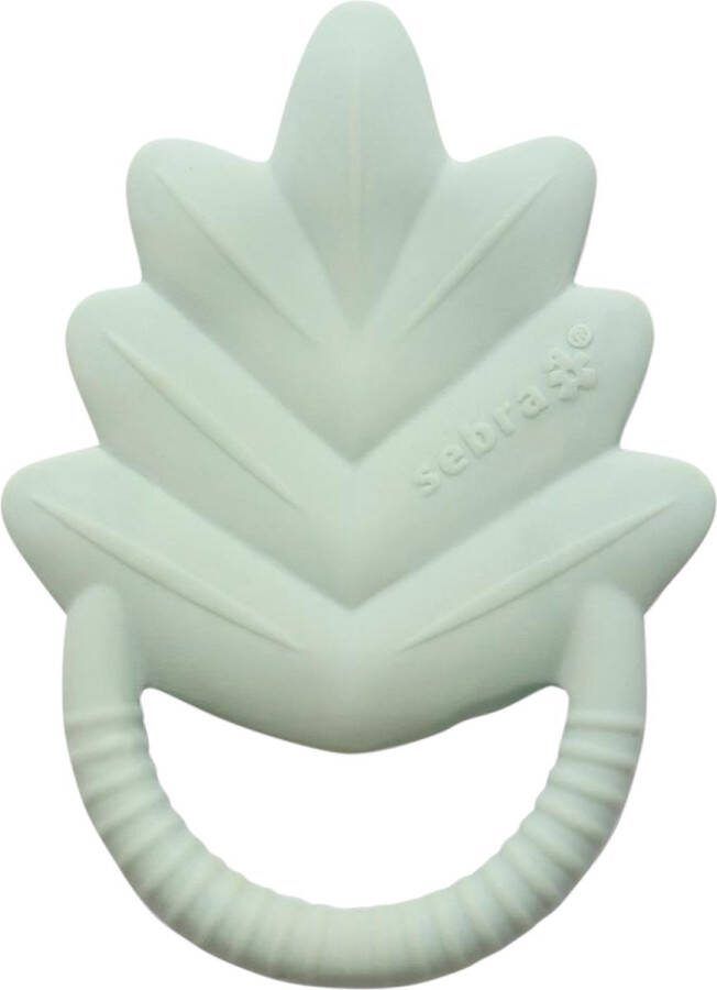 Sebra Leaf Bijtring Misty Mint