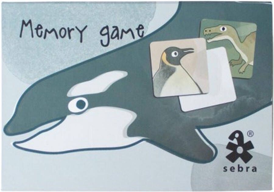 Sebra geheugenspel dieren 30 kaartjes
