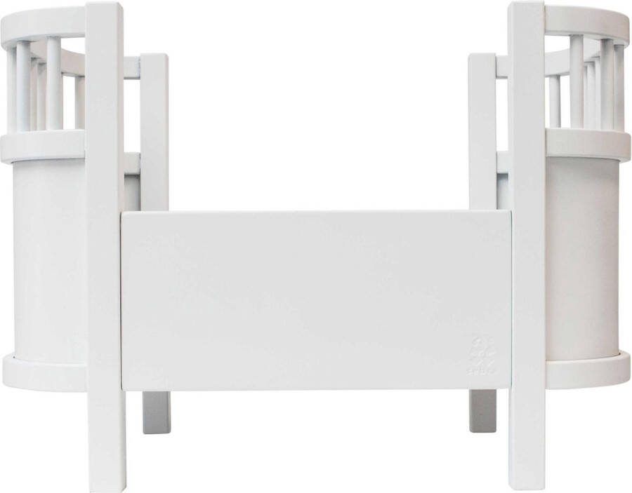 Sebra Poppenbed Poppenbedjes Classic White