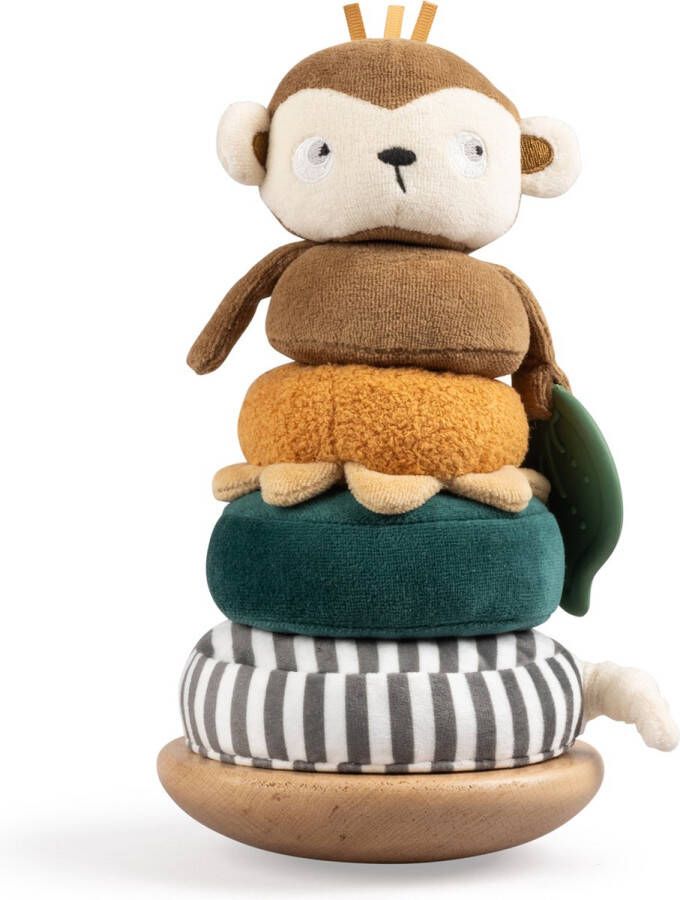 Sebra Tuimelaar en Stapelringen Aap Maci The Monkey