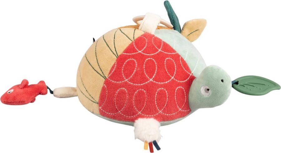 Sebra Turbo The Turtle Activiteitenknuffel