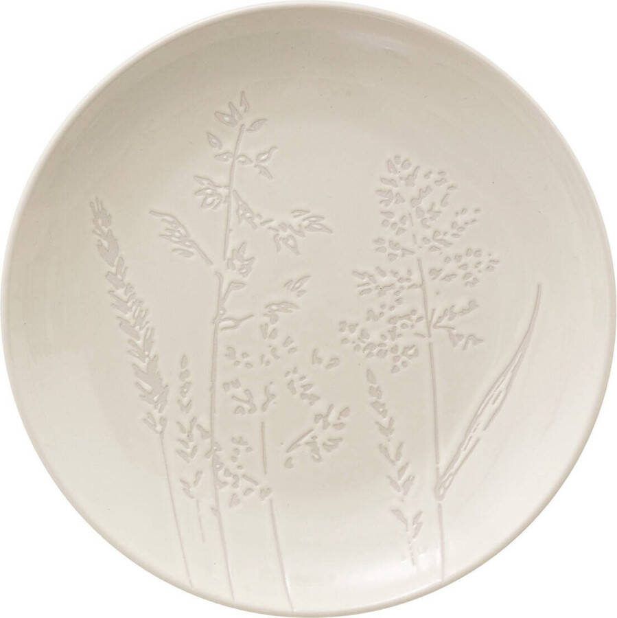 Secret de Gourmet Dessertbord ELSA aardewerk veldbloemenpatroon Ø 19 cm