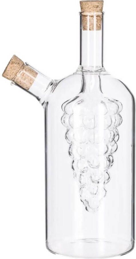 Secret de Gourmet Glazen olie & azijn fles Reden 0 5L