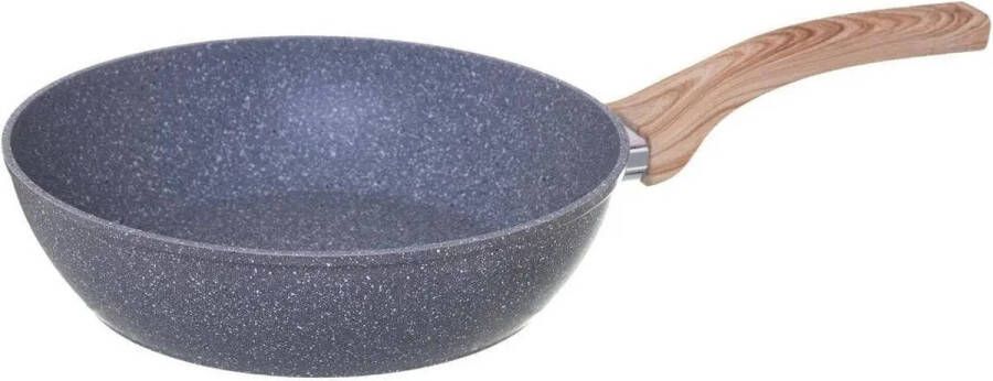 Secret de Gourmet Hapjespan met deksel Alle kookplaten warmtebronnen geschikt grijs Dia 25 cm
