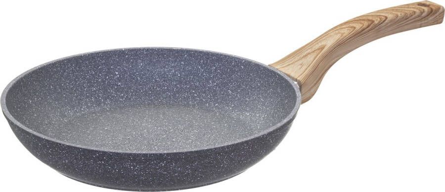 Secret de Gourmet Koekenpan Alle kookplaten warmtebronnen geschikt grijs Dia 20 cm