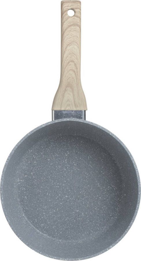 Secret de Gourmet Koekenpan Alle kookplaten warmtebronnen geschikt grijs Dia 31 cm