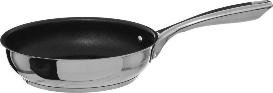 Secret de Gourmet Koekenpan Alle kookplaten warmtebronnen geschikt zilver zwart Dia 20 cm