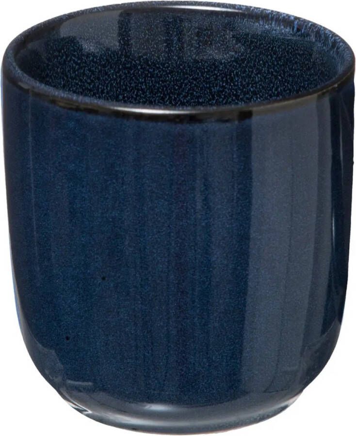 Secret de Gourmet Koffiekop 100ML Blauw Espresso kop Aardewerk