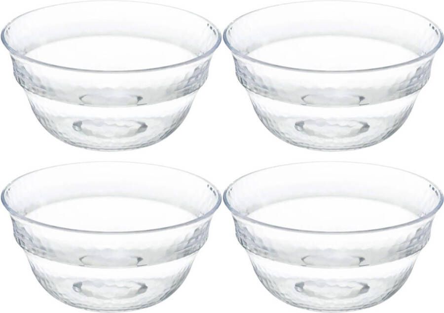 Secret de Gourmet Kommetjes Schaaltjes kunststof D13cm Set 10x
