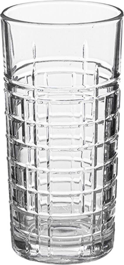 Secret de Gourmet longdrinkglazen Nice set 4x stuks 300 ml glas transparant luxe uitstraling Longdrinkglazen