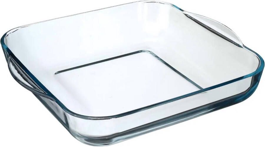 Secret de Gourmet Ovenschaal vierkant Transparant Geglazuurd glas 29 x 29 x 6 cm Ovenschalen
