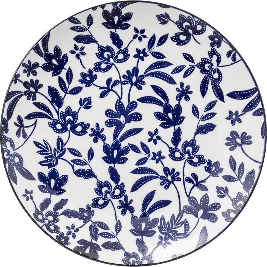 Secret de Gourmet Dinerbord met bloemenpatroon MARIA van porselein Ø 27 cm