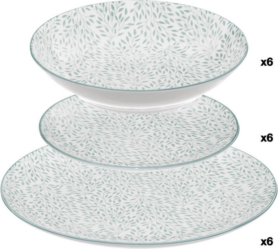 Secret de Gourmet Servies JASMIN 18 delen