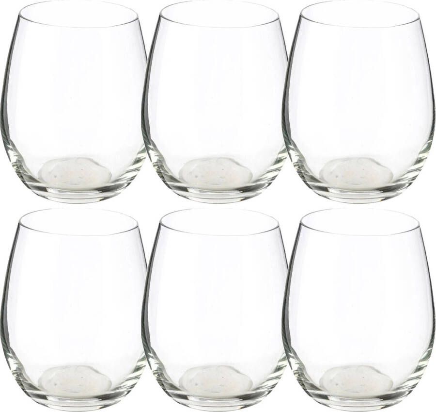 Secret de Gourmet Set van 12x stuks tumbler glazen Orpea 360 ml van glas Drinkglazen Waterglazen