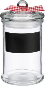 Secret de Gourmet Snoeppot voorraadpot 0 35L glas met deksel 350 ml Voorraadpotten met luchtdichte sluiting