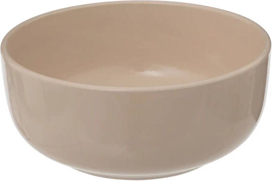 Secret de Gourmet Soepkommen serveer schaaltjes Santorini keramiek D15 x H6.5 cm beige Stapelbaar