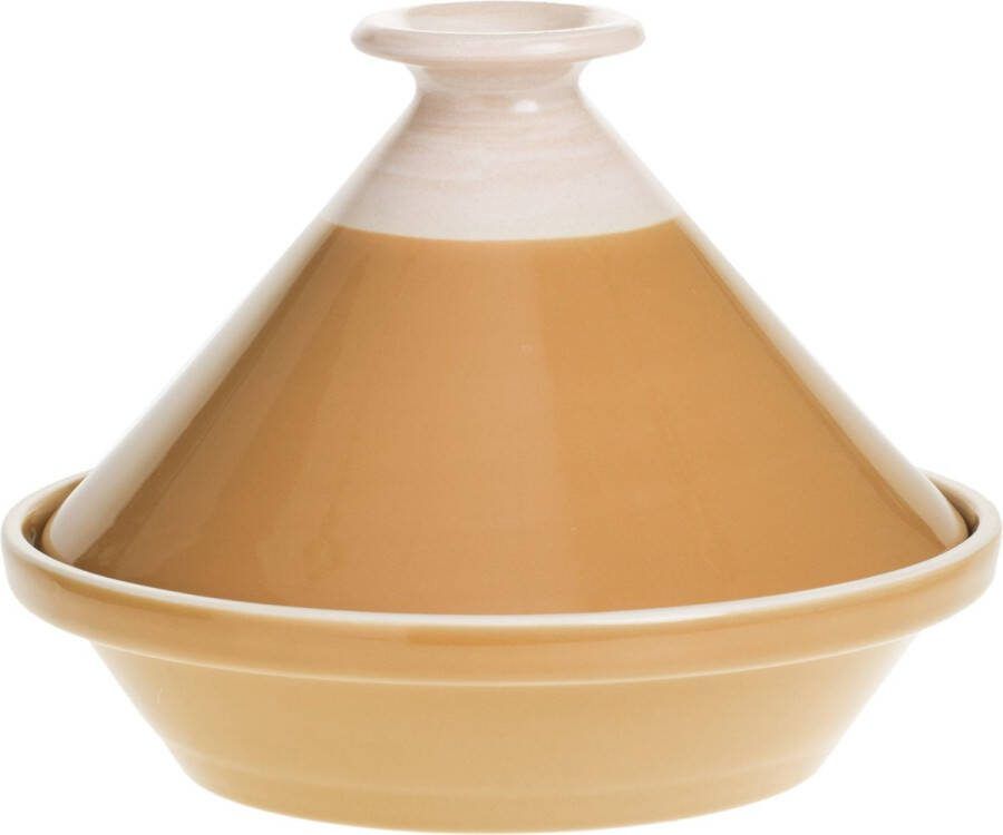 Secret de Gourmet Tajine Sofia Ø27xH21 8cm Mosterd