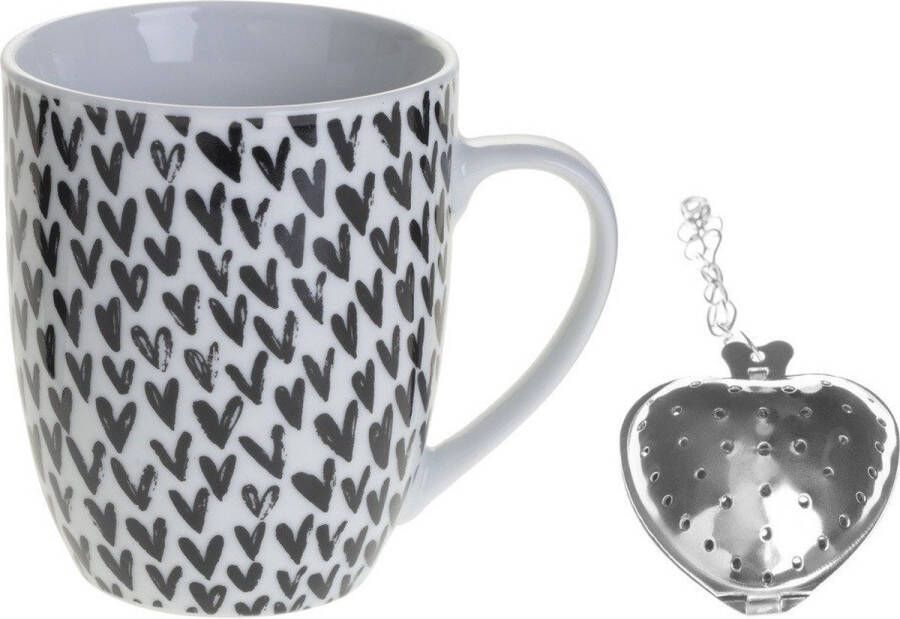 Secret de Gourmet Theekop met infuser porselein 360 ml