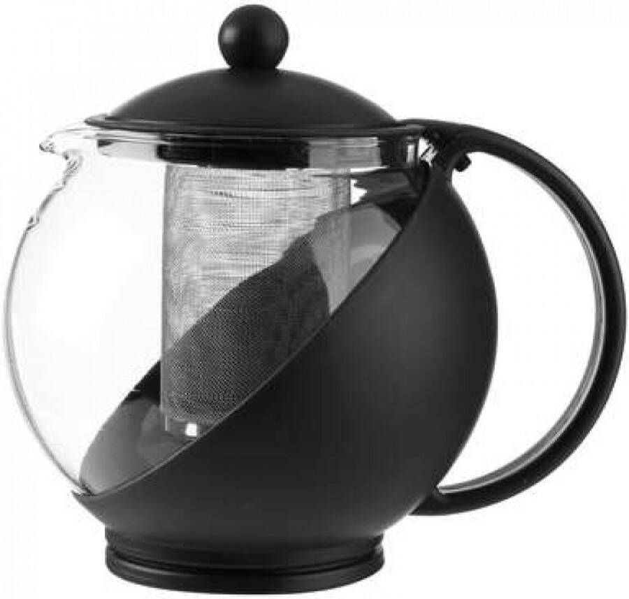 Secret de Gourmet Theepot met theefilter- Voor losse thee Ingebouwde zeef 1.25L