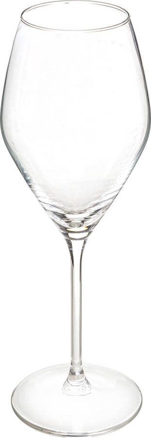 Secret de Gourmet Wijnglazen set Silvia doosje 6x stuks chique glas 34 CL witte rode rose