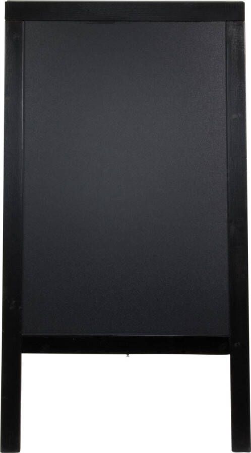 Securit Sandwich pavement chalk board with lacquered black finish 70x125cm