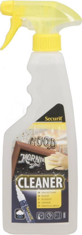 Securit Schoonmaakspray voor krijtstiften 0.5L