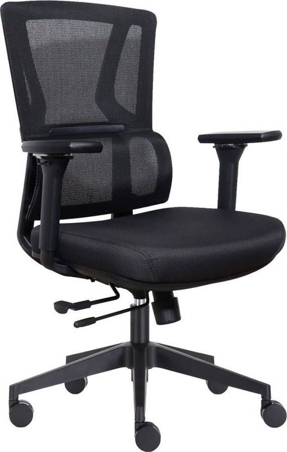 Sedero Ergonomische bureaustoel Monza Bureaustoelen voor volwassenen Zwart