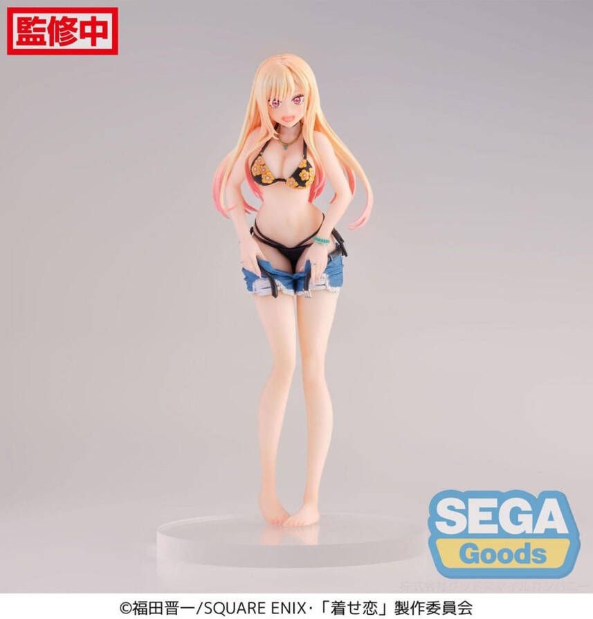 Sega My Dress-Up Darling Luminasta PVC Statue Marin Kitagawa First Measurements 19 cm