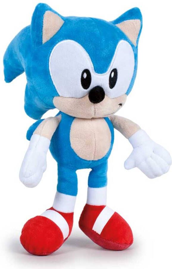 Sega Sonic The Hedgehog Pluche Knuffel Blauw 30 cm