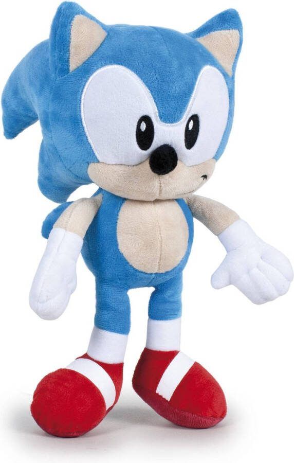 Sega Sonic The Hedgehog Pluche Knuffel Blauw 30 cm