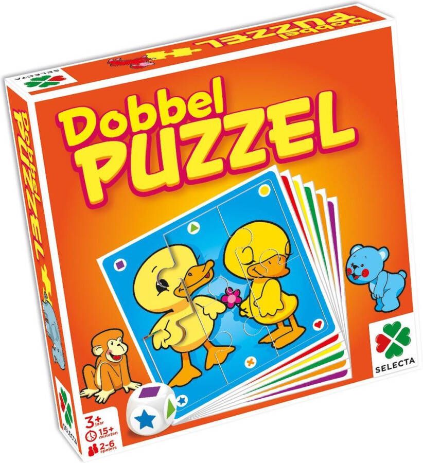 Selecta Spellen Selecta Dobbel Puzzel 3 jaar